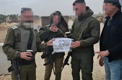 חלוקת מארזים מפנקים לחיילים