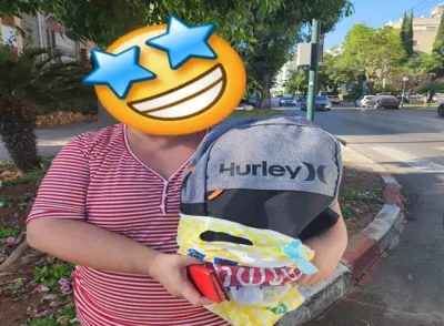 תרומה תיקי בית ספר